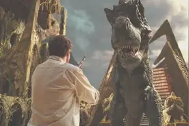 男子VS霸王龙，既然一口吞到肚子里了视频封面