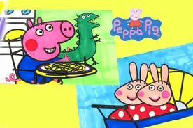 萌宝最爱涂鸦 小猪佩奇和他的小伙伴 儿童绘画教学！早教启蒙