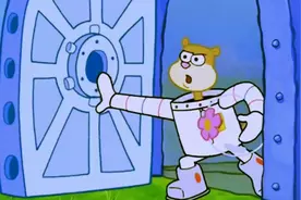 珊迪发明的自动开核桃机器人还会剥香蕉，猴子调查员瞬间高兴坏了