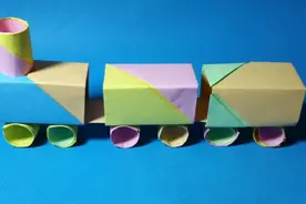 折纸小火车视频教程 儿童折纸大全