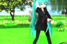 双马尾小萝莉初音未来，来跳舞啦视频封面