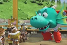 超级飞侠：乐迪变身龙来试验维京人的勇气视频封面