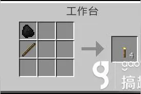 搞趣网：我的世界火把怎么获得 火把获得途径图片