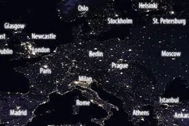 NASA公布地球夜景美图 灯光璀璨震撼人心(组图)图片