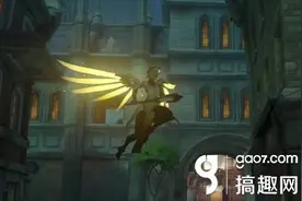 搞趣网：守望先锋天使怎么飞  天使怎么向队友飞图片