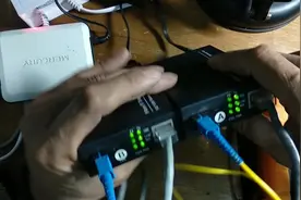 光纤收发器怎样连接？可以通过6个指示灯来判断故障范围，很简单