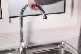 抖音很火的家用自来水防溅增压花洒,厨房神器图片