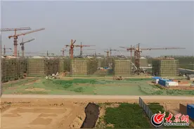 菏泽机场安置区建设有序推进 严把质量关图片