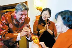 “洋姑爷”西蒙回娘家：我喜欢中国 我喜欢天津图片