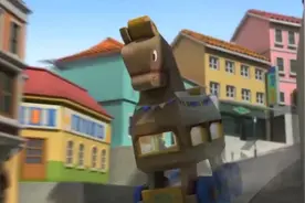 超级飞侠第五季：特洛伊木马脱离跑道，木马太大乐迪也停不下来！