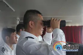 三沙市综合执法一号船大年初二出海巡航执法图片