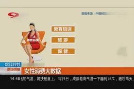 女性消费大数据出炉！教育培训成三大消费品之一视频封面