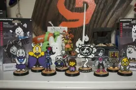 玩家自制《传说之下》Amiibo模型手办 还真像那么回事图片