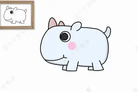 【简笔画动物第20期】一分钟教会你画犀牛视频封面