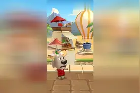 汤姆猫跑酷：赚金币装扮狗狗本的家，森林跑道有点难视频封面