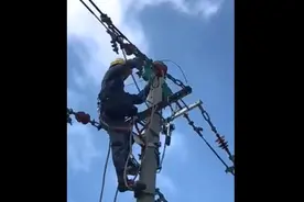 手把手教学更换10KV耐张绝缘子视频封面