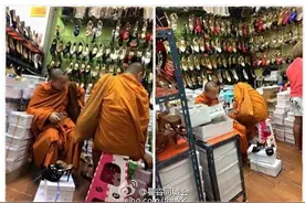 泰国和尚的幸福生活图片