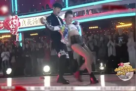 与星共舞：爱的魔力转圈圈？敖犬这舞蹈挺厉害啊！都不带间断的视频封面