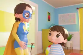 益智动画童谣儿歌，可爱的小姑娘有一个超级厉害的妈妈哟视频封面