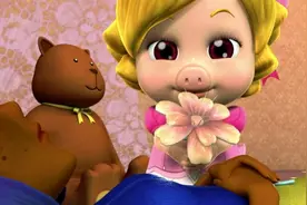 五铠合一的猪猪侠感受到强大的力量，雷霆5元斩一招打败野狼君