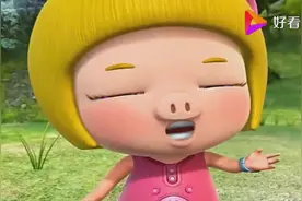 猪猪侠：小菲菲在水池边玩耍，发卡掉水里，还遇到一只青蛙