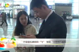 不取登机牌照样“飞”  智能“无纸化”出行视频封面