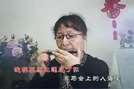 1814经典演奏《心上的罗加》C调， 动听的草原情歌，小娟口琴版