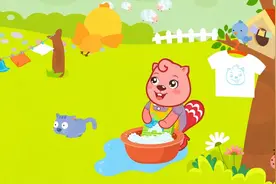 贝瓦儿歌《洗手绢》养成好习惯，自己的事情自己做