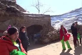 临县秧歌《风》临县安业乡青塘沟秧歌队正月初四伞头秧歌9视频封面
