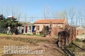 农村土地30年不动，那么新生儿童和婚嫁的新娘怎么分到土地视频封面