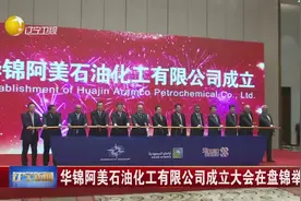 华锦阿美石油化工有限公司成立大会在盘锦举行视频封面