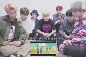 防弹少年团初次看自己《DNA》的MV时，会有什么样的反应呢？