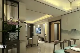 这个轻奢新中式太美了，客厅漂亮极了！最喜欢这种沉稳内敛的氛围视频封面