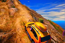 小新玩游戏:本田的一款旅行车爬山，性能到底有多强？视频封面