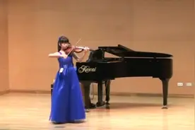 12岁小女孩学小提琴5年，练到这种程度还可以吧？视频封面