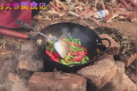 农家菜清炒龙豆要掌握火候，这样做出来吃着爽口，今天教你一招视频封面