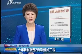 今年山西省敲定266项重点工程！太原这些项目上榜视频封面