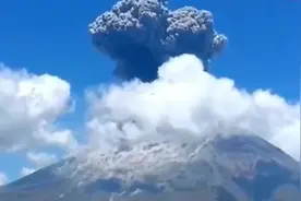 带你亲身体验一下火山喷发的全过程，震慑人心，太壮观了