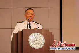 中国首艘航母辽宁舰原舰长张峥已晋升为副军职图片