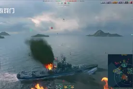 马萨诸塞号战列舰虽好操作更重要  1 VS 6 六杀视频封面