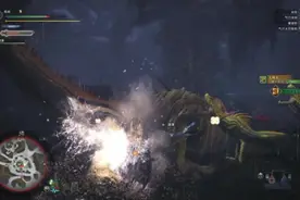 怪物猎人世界，狩猎新手BOSS级怪物大贼龙，现在完全是碾压