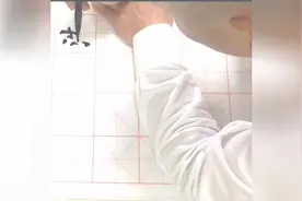 庞永鸿楷书——浩荡离愁白日斜图片
