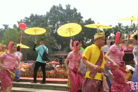 2019西双版纳泼水节六国庆典，老挝，缅甸，泰国，柬埔寨，越南视频封面