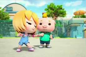 菲菲想要猪猪侠教一些防守的技巧