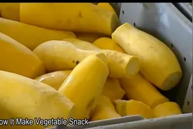 食品加工厂蔬菜干制作过程