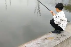 父亲教小儿子钓鱼从抓蚯蚓开始，感叹还是我们小时候自学自练有味视频封面