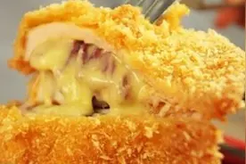 教你爆浆炸猪排的美味做法！视频封面