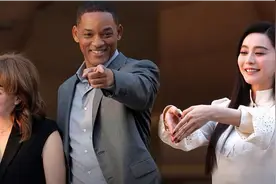 戛纳电影节举范冰冰和威尔·史密斯在比赛卖萌？红裙劳模姐美翻啦视频封面