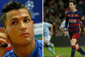 C罗：我知道梅西为什么那么罚点球 但我不说出来图片