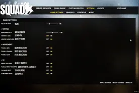 Squad设置界面翻译及推荐设置图片